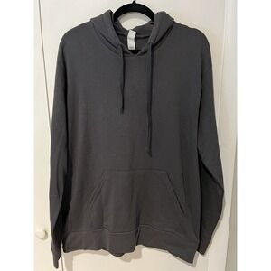 NWOT‎ Alternative Apparel Eco Cozy Fleece Pullover Hoodie Soft Charcoal Gray 2XL